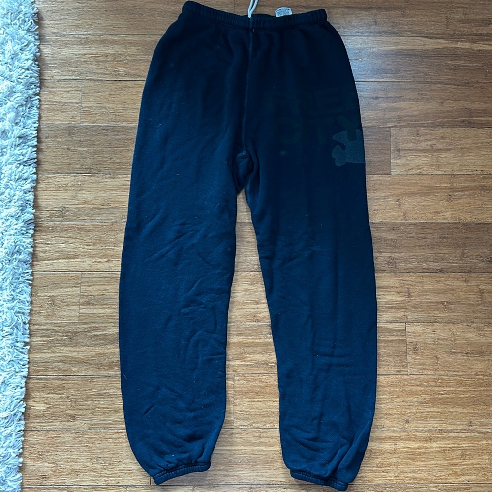 Free city navy sweatpants Small